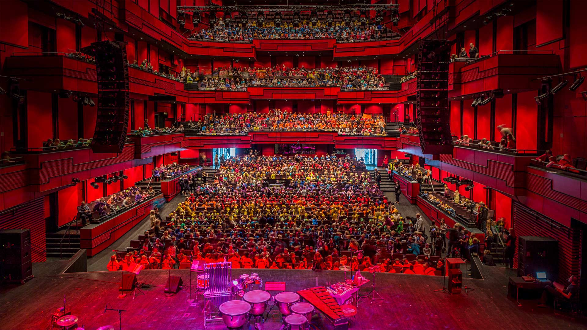 The Children's Cultural Festival at Harpa Concert Hall in Reykjavik, Iceland