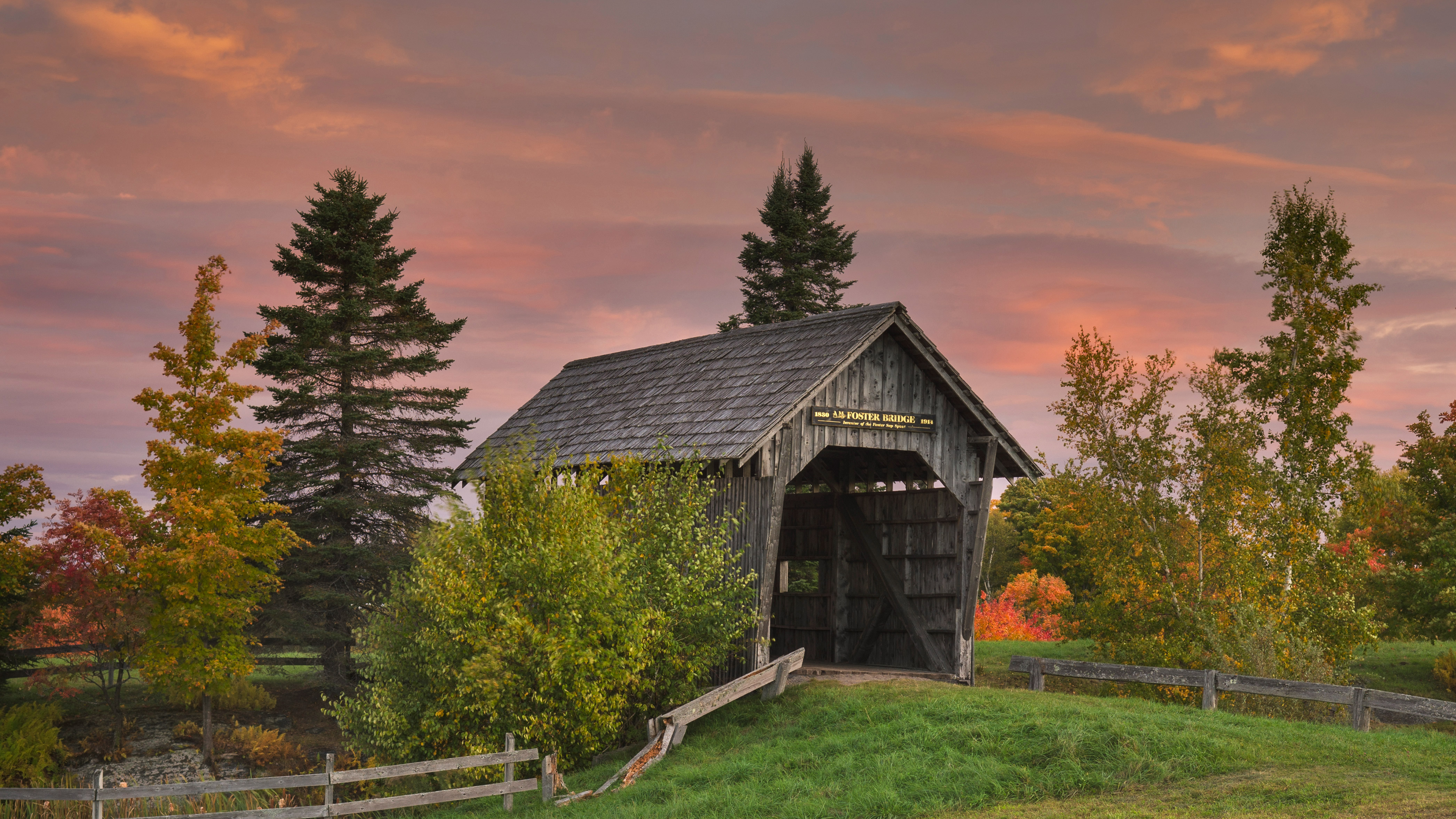 A. M. Foster Bridge in Cabot, Vermont
