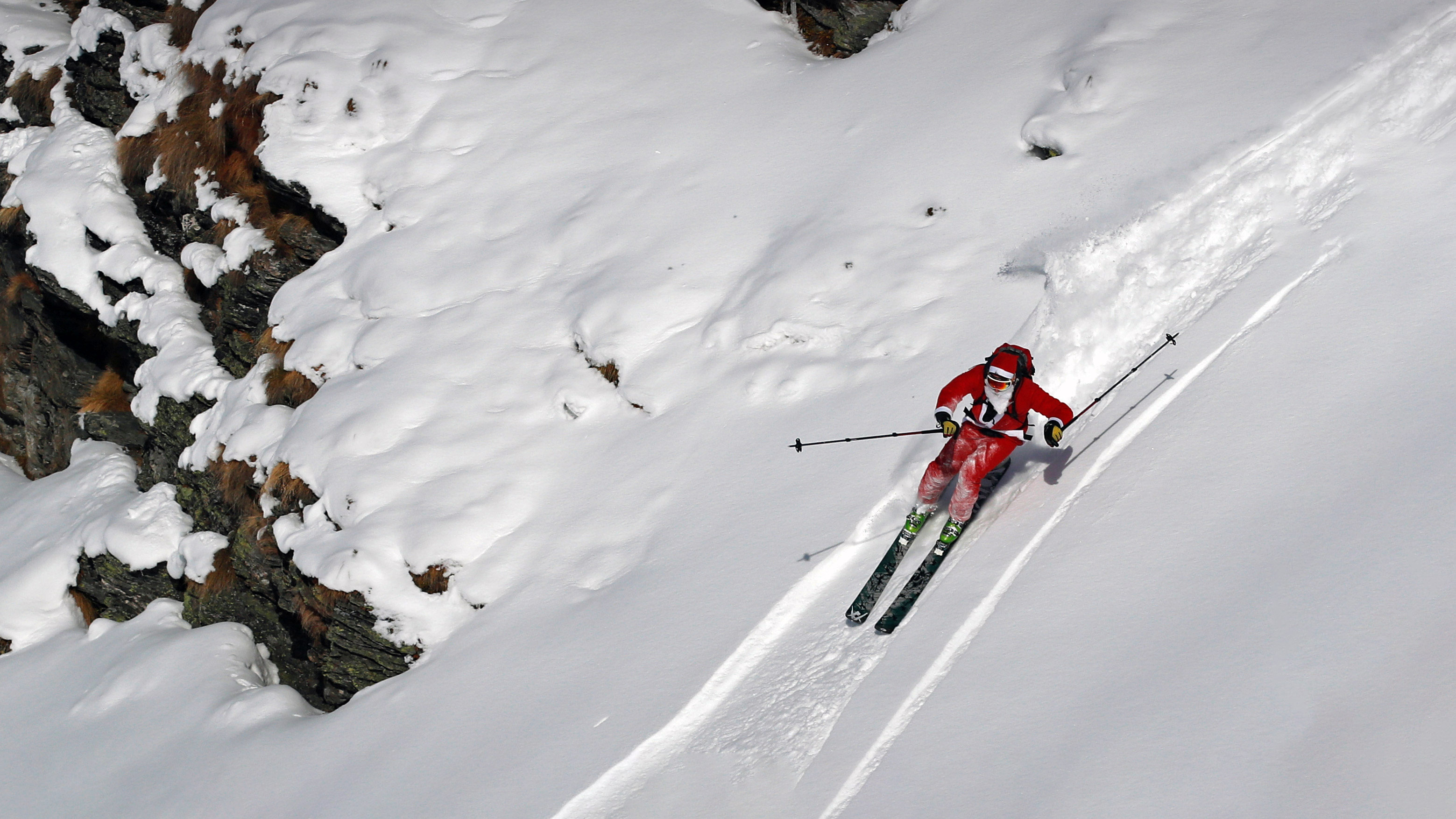 Saint Nicholas Day in Verbier, Switzerland