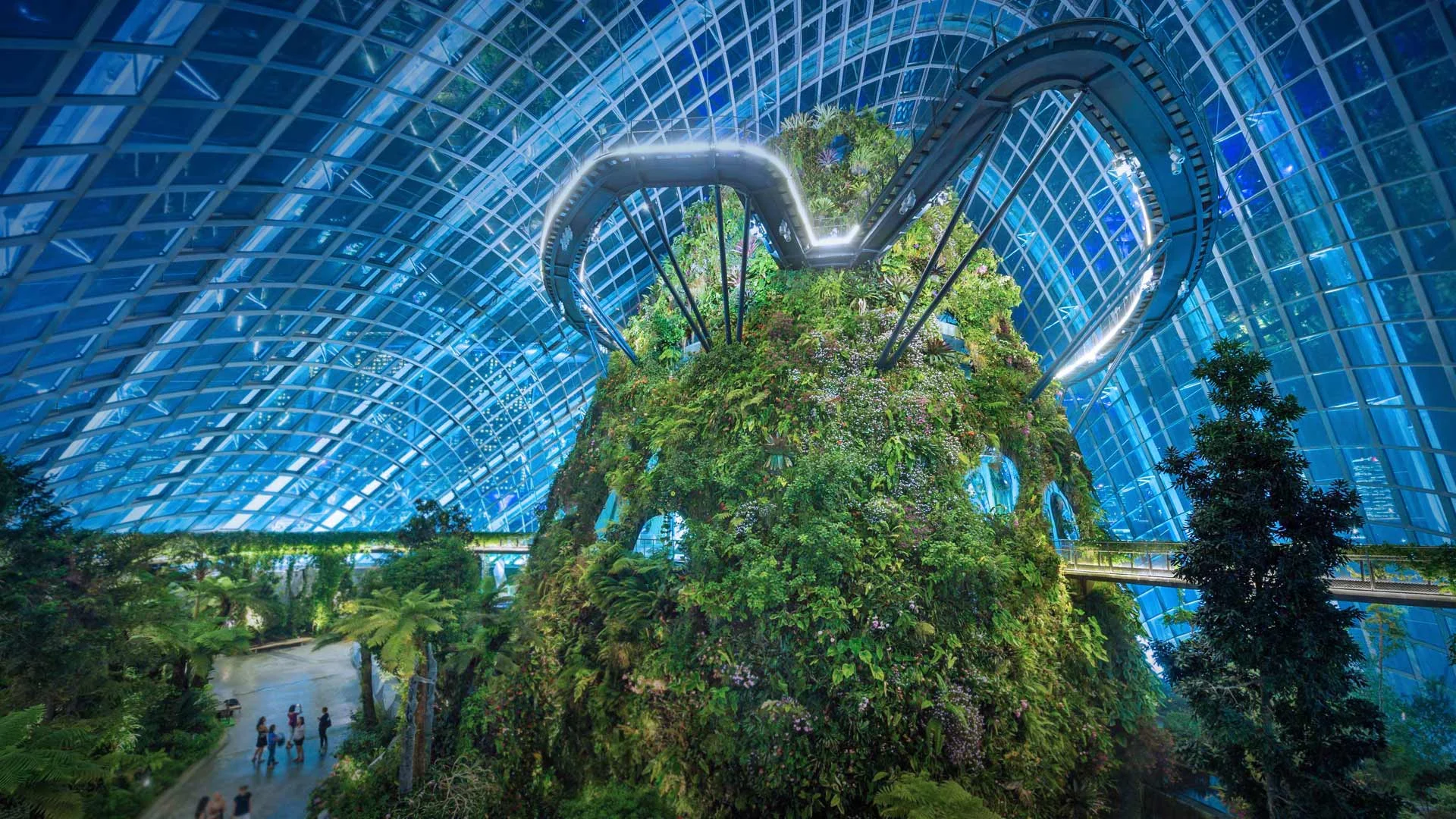 Gardens by the Bay nature park, Singapore