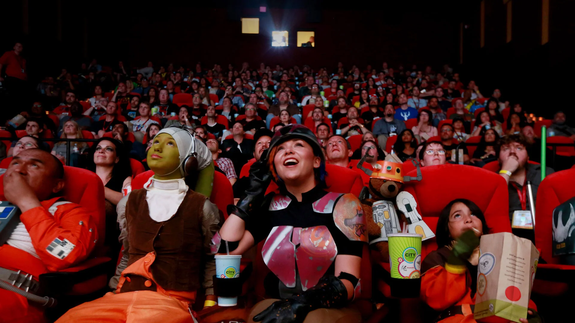 Costumed attendees at the 2014 San Diego Comic-Con International