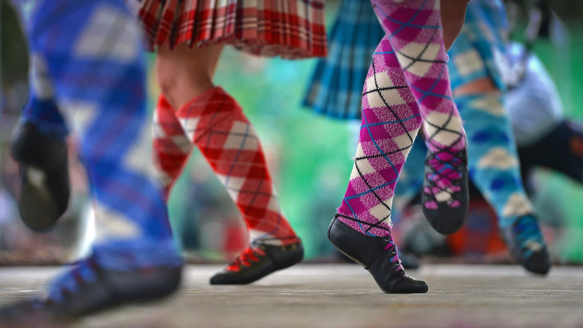 Dancers at the Braemar Gathering in Scotland. The festival takes place today.