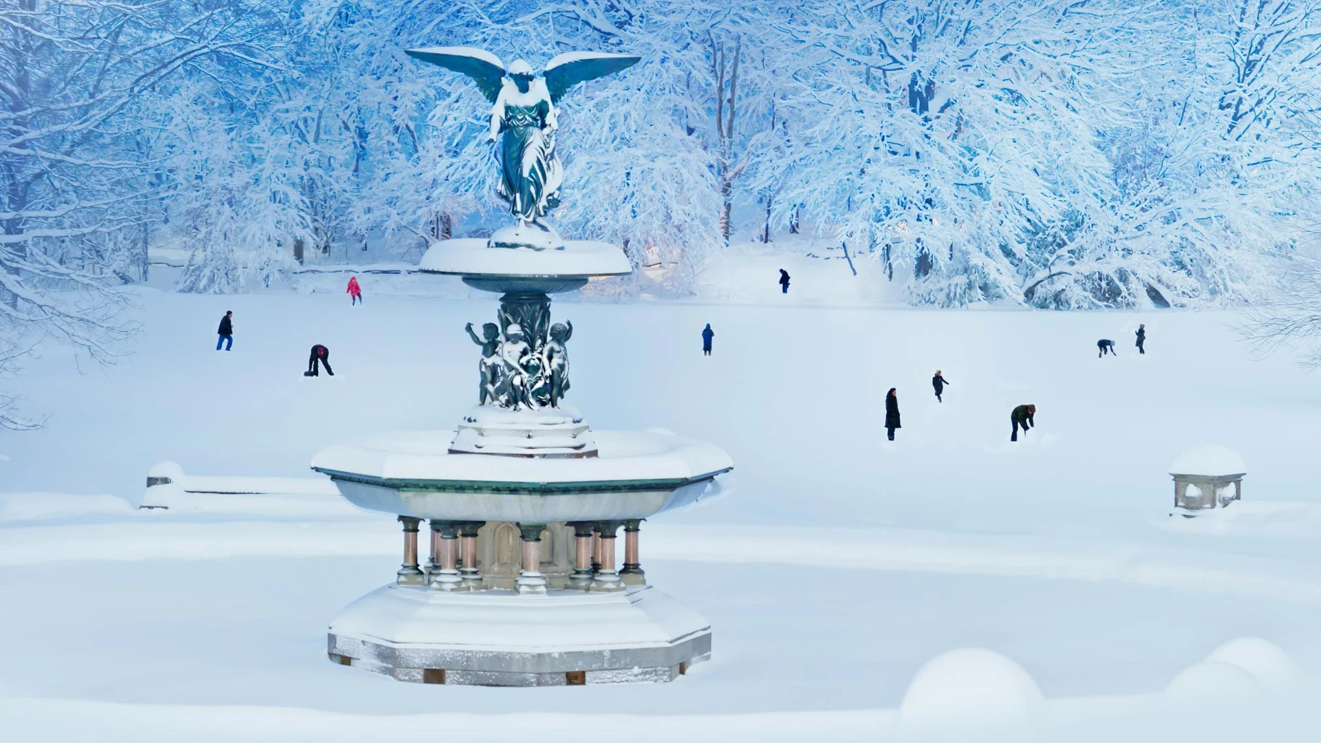 Bethesda Fountain in New York City