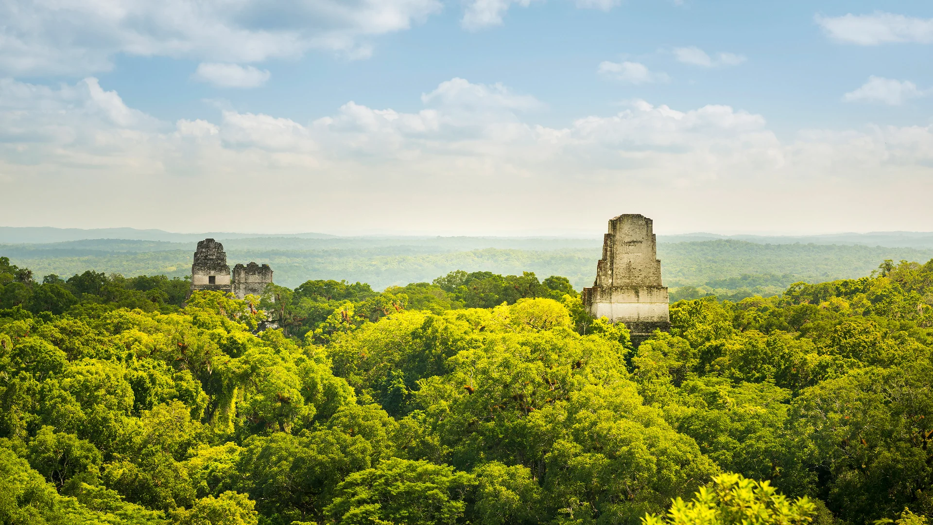 Mayan ruins in Tikal, Guatemala