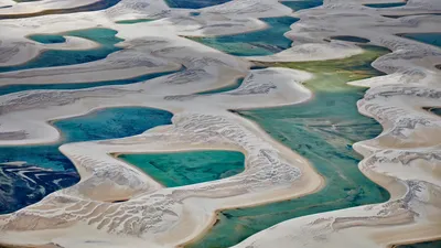 Lençóis Maranhenses National Park in Barreirinhas, Brazil