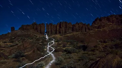 The Feathers at Frenchman Coulee near Vantage, Washington