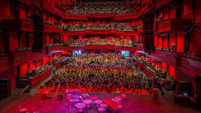 The Children's Cultural Festival at Harpa Concert Hall in Reykjavik, Iceland