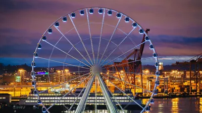 The Seattle Great Wheel in Seattle